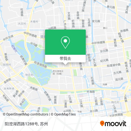 阳澄湖西路1288号地图