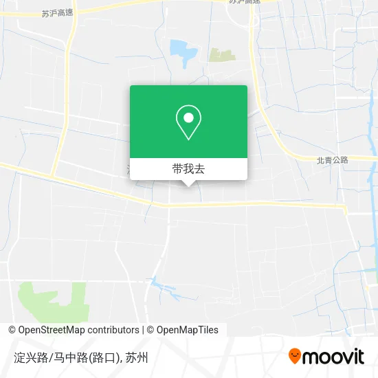 淀兴路/马中路(路口)地图