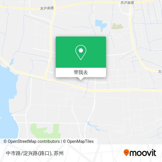 中市路/淀兴路(路口)地图
