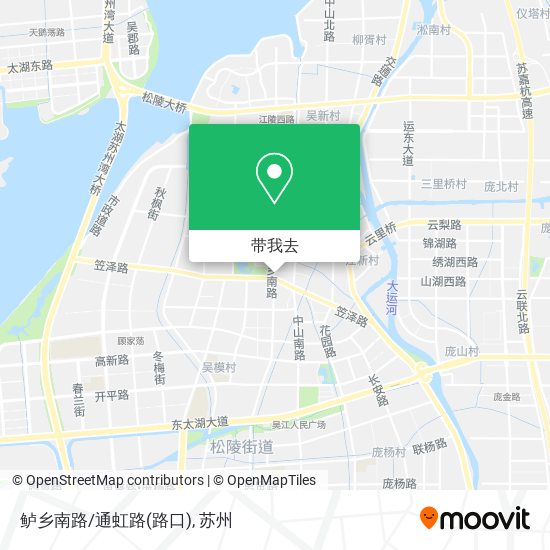 鲈乡南路/通虹路(路口)地图