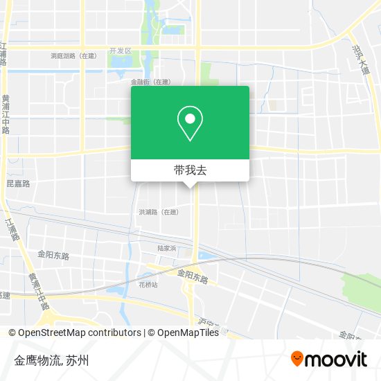 金鹰物流地图