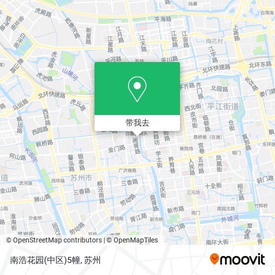 南浩花园(中区)5幢地图