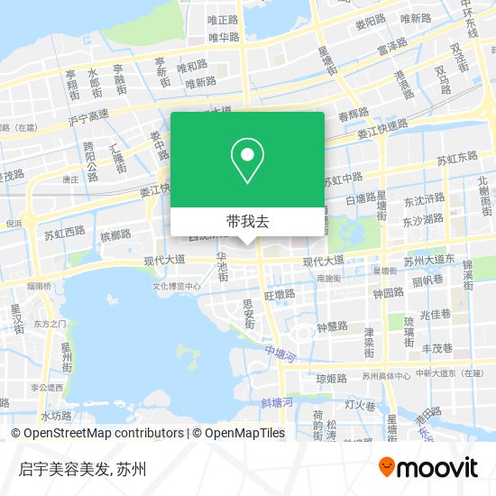 启宇美容美发地图