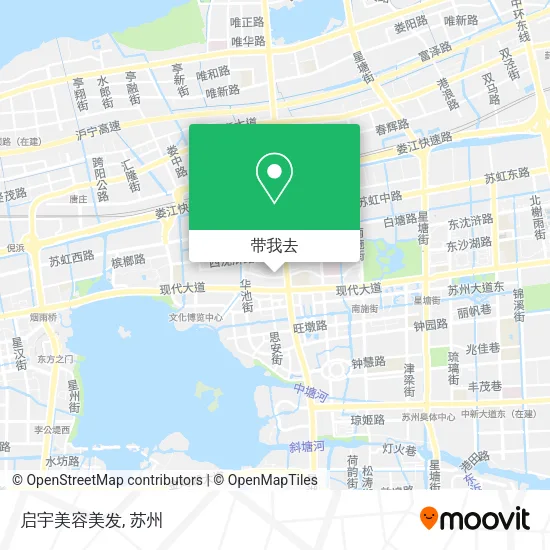 启宇美容美发地图