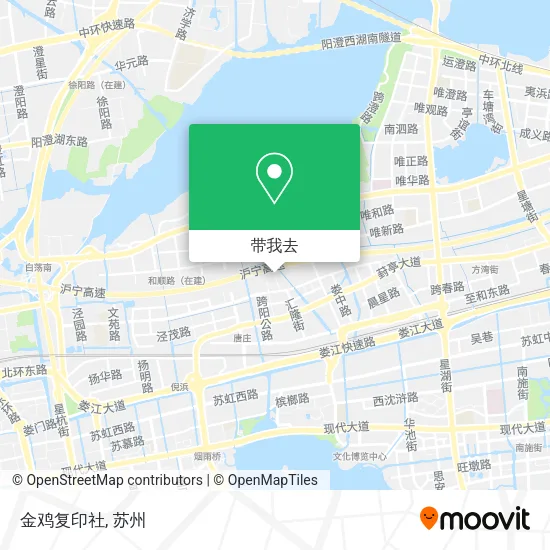 金鸡复印社地图