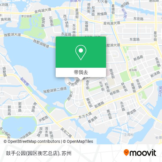 鼓手公园(园区衡艺总店)地图