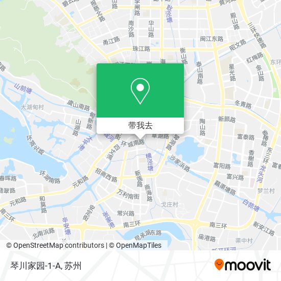 琴川家园-1-A地图
