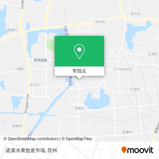 蔬菜水果批发市场地图