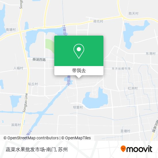 蔬菜水果批发市场-南门地图