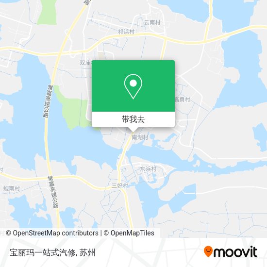 宝丽玛一站式汽修地图