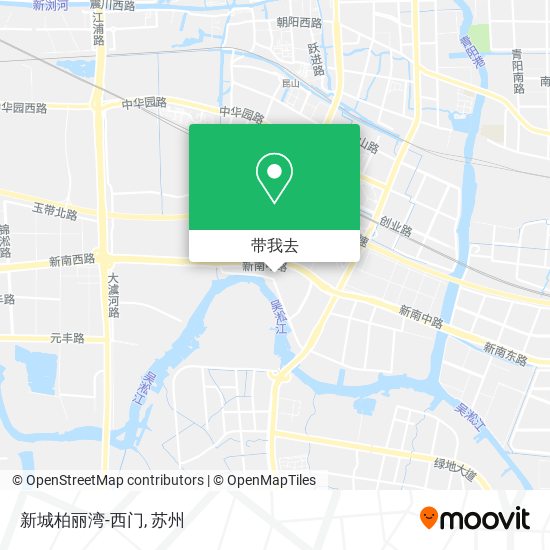 新城柏丽湾-西门地图