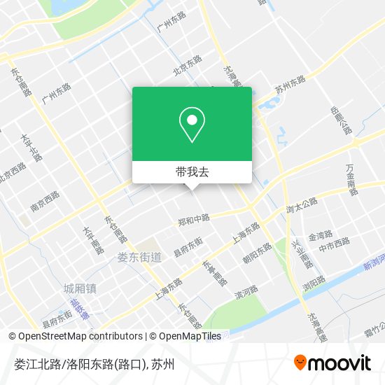 娄江北路/洛阳东路(路口)地图