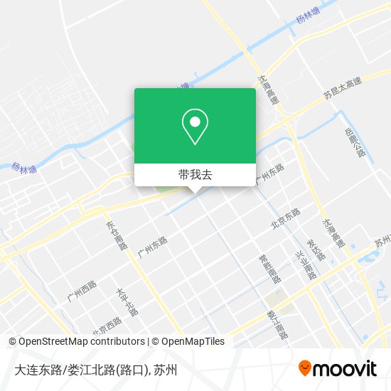 大连东路/娄江北路(路口)地图