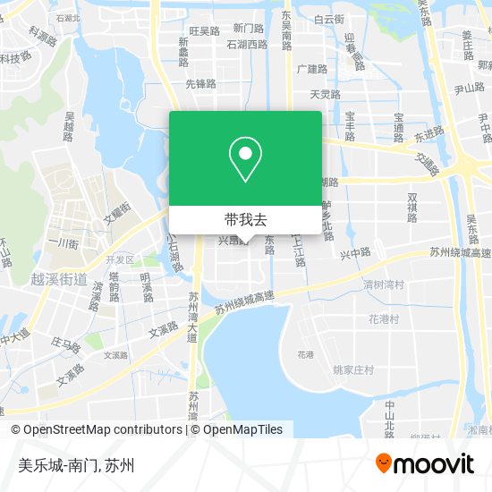 美乐城-南门地图