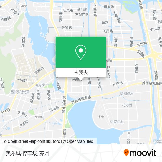 美乐城-停车场地图