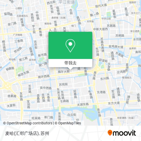 麦哈(汇邻广场店)地图