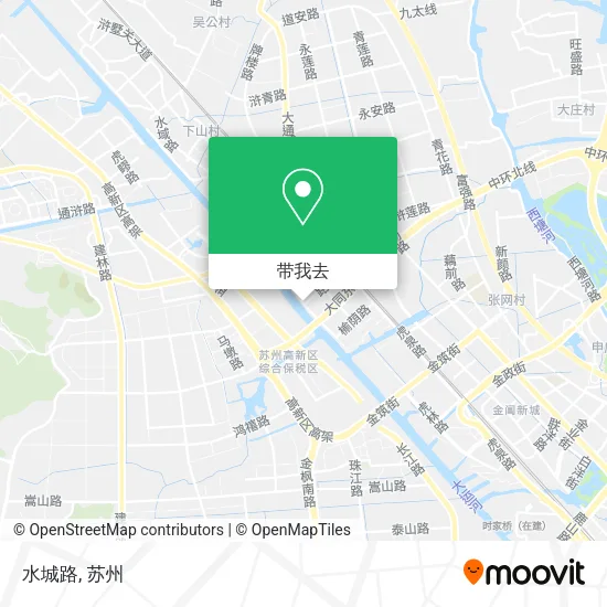 水城路地图