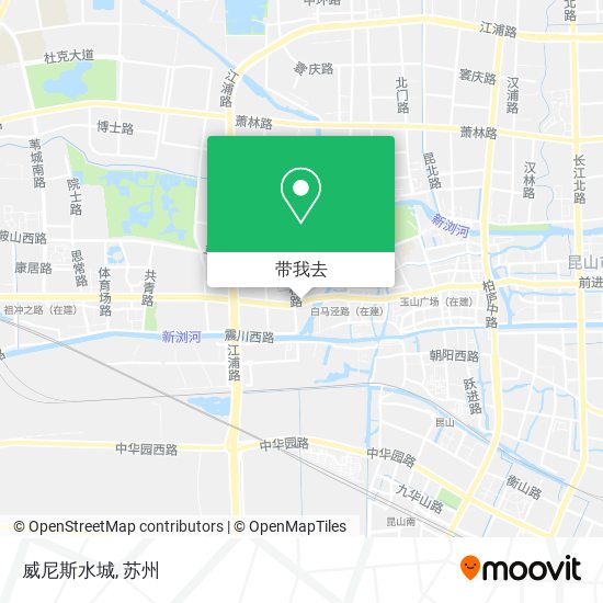 威尼斯水城地图