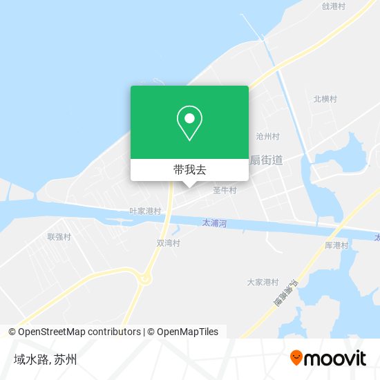 域水路地图