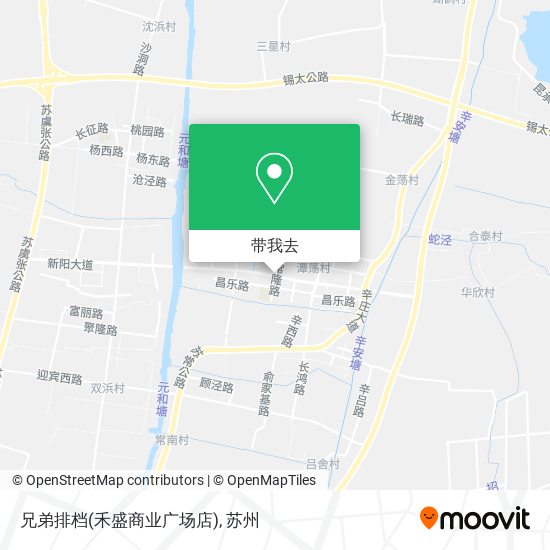 兄弟排档(禾盛商业广场店)地图