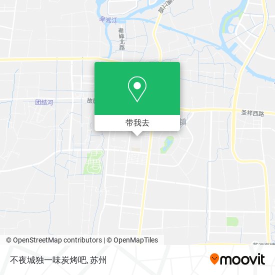 不夜城独一味炭烤吧地图