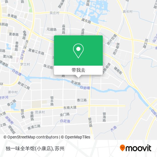 独一味全羊馆(小康店)地图