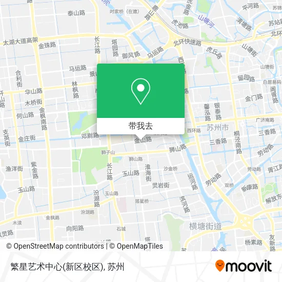 繁星艺术中心(新区校区)地图