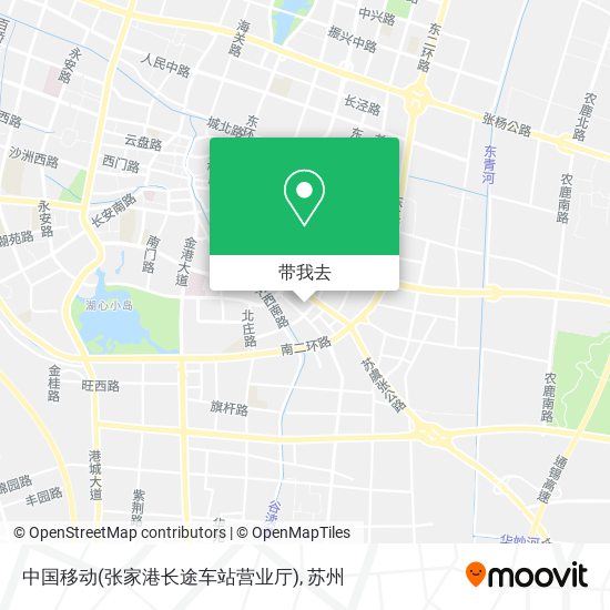 中国移动(张家港长途车站营业厅)地图