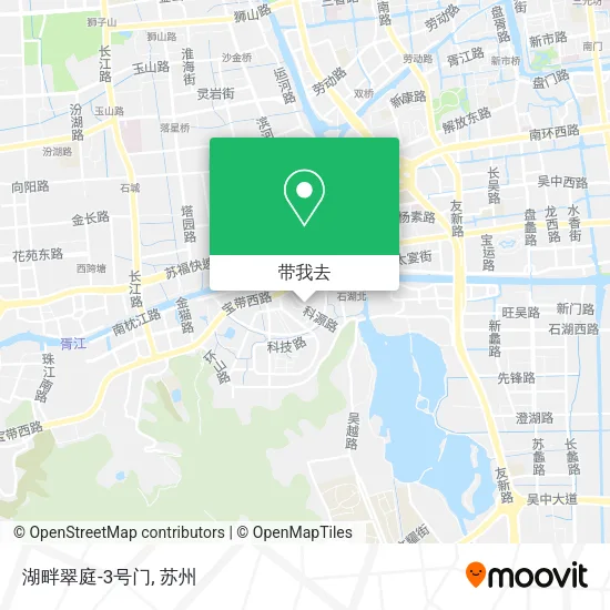 湖畔翠庭-3号门地图