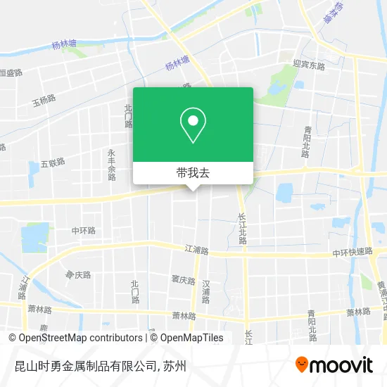 昆山时勇金属制品有限公司地图