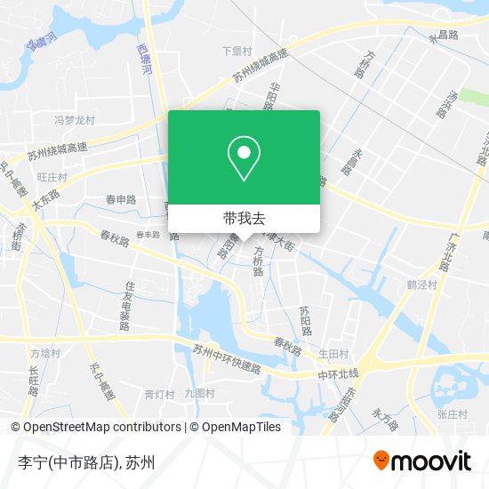 李宁(中市路店)地图