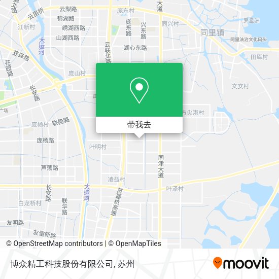 博众精工科技股份有限公司地图