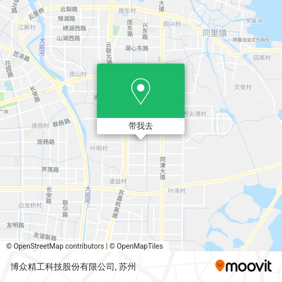 博众精工科技股份有限公司地图