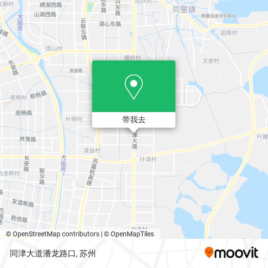 同津大道潘龙路口地图