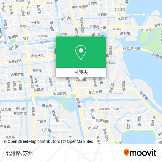 北港路地图