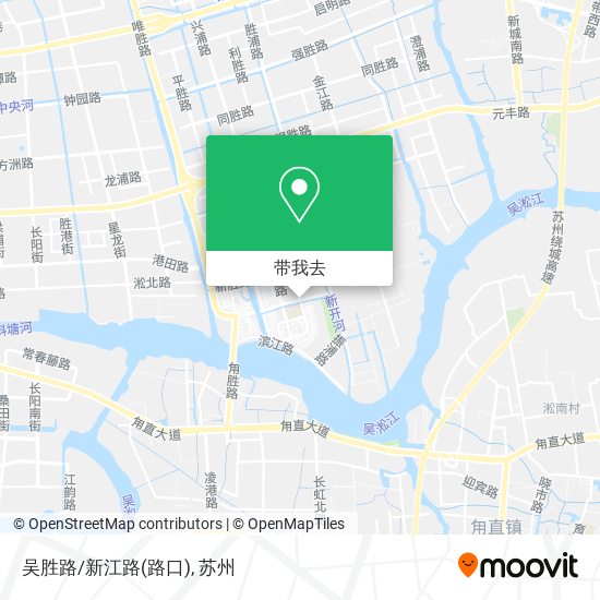 吴胜路/新江路(路口)地图