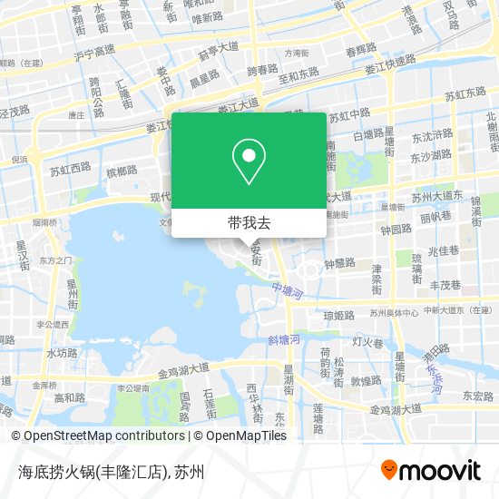 海底捞火锅(丰隆汇店)地图