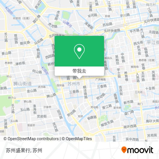 苏州盛果行地图