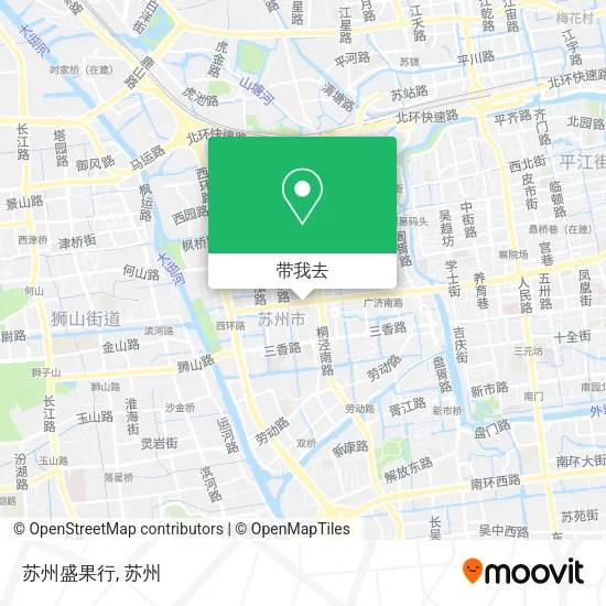 苏州盛果行地图