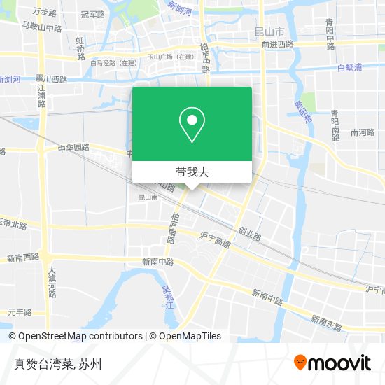 真赞台湾菜地图