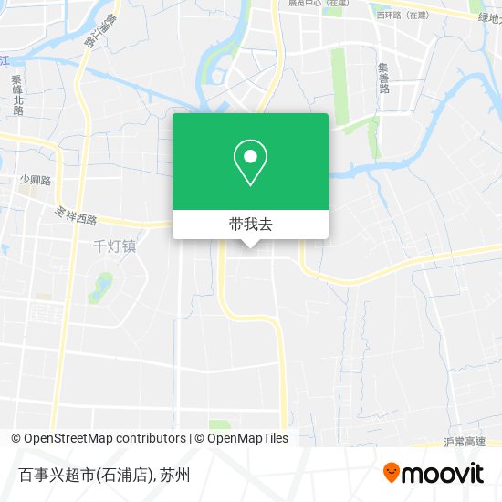 百事兴超市(石浦店)地图