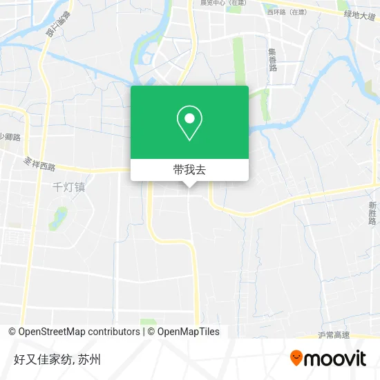 好又佳家纺地图