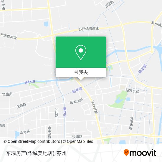 东瑞房产(华城美地店)地图