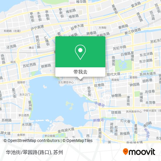 华池街/翠园路(路口)地图