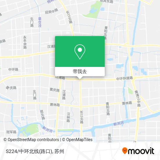 S224/中环北线(路口)地图
