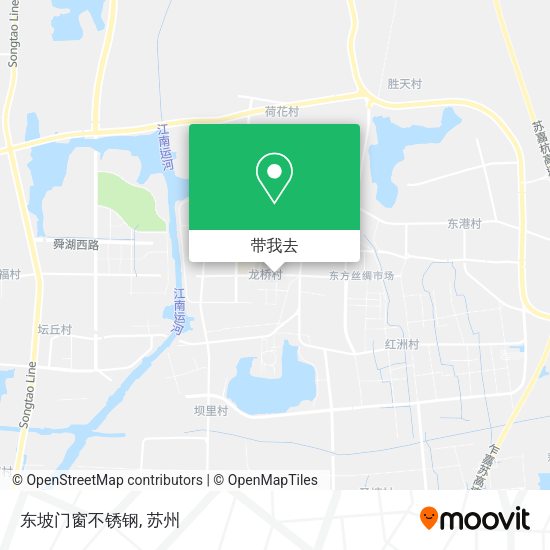 东坡门窗不锈钢地图
