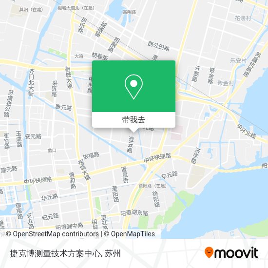 捷克博测量技术方案中心地图