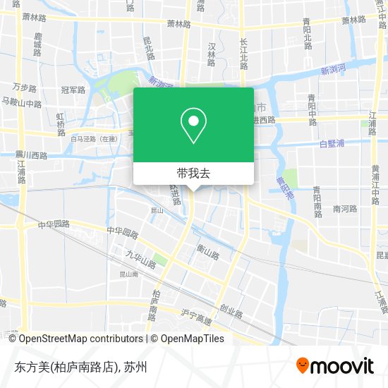 东方美(柏庐南路店)地图