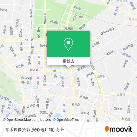 青禾映像摄影(安心选店铺)地图