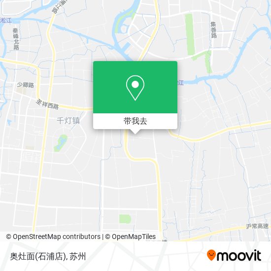 奥灶面(石浦店)地图